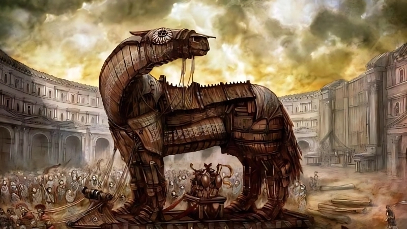 Tóm tắt chi tiết tác phẩm Ngựa gỗ thành Troy