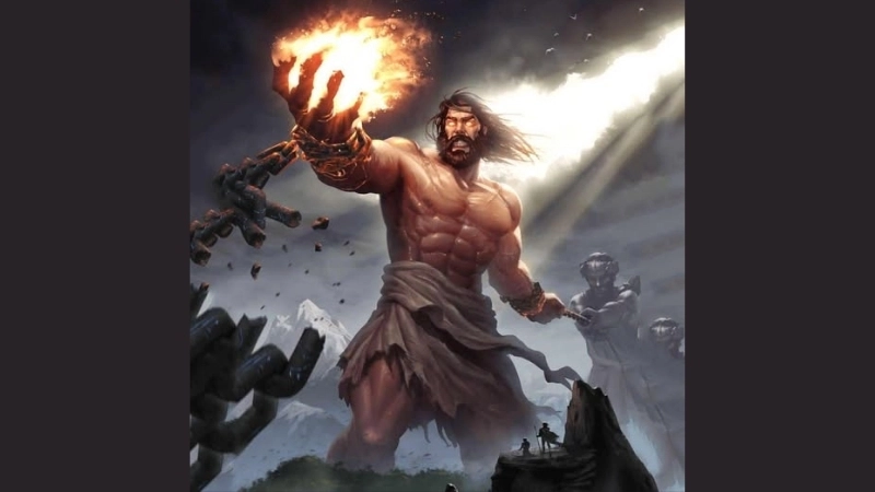 Tóm tắt chi tiết tác phẩm Thần Prometheus và ngọn lửa