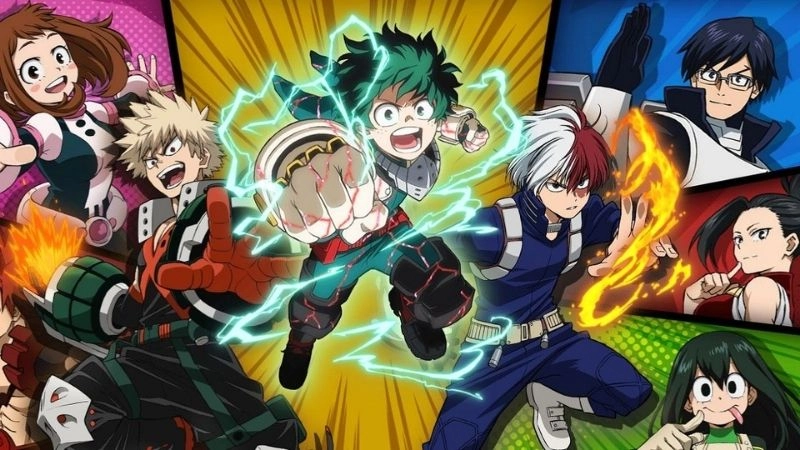 My Hero Academia nơi sức mạnh và ước mơ va chạm rực lửa