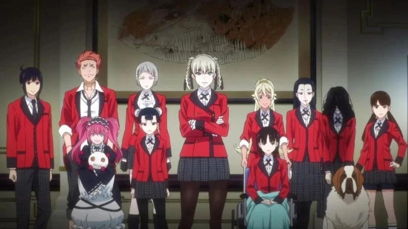 Tóm tắt anime Kakegurui khi cờ bạc là bản năng sinh tồn 