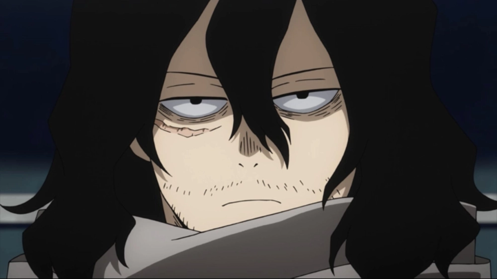 Aizawa Shouta là giáo viên lớp 1A trong My Hero Academia