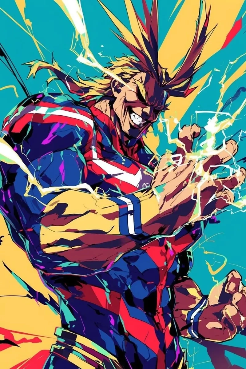 Boku no Hero All Might nhân vật truyền cảm hứng cho mọi người