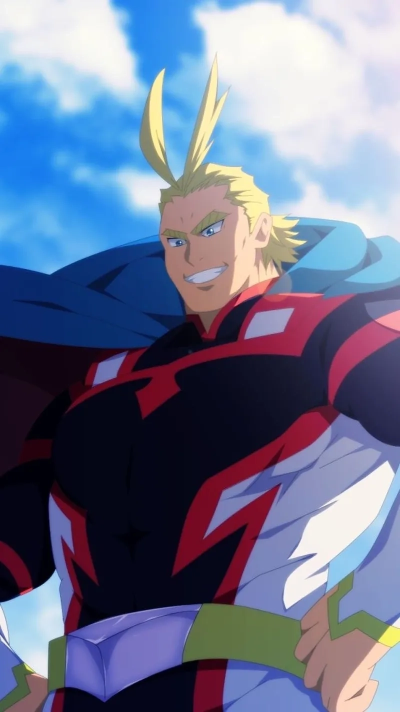 My Hero Academia All Might hình ảnh anh hùng đầy khí chất