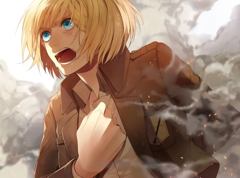 Armin trong Attack on Titan người bạn đồng hành của Eren