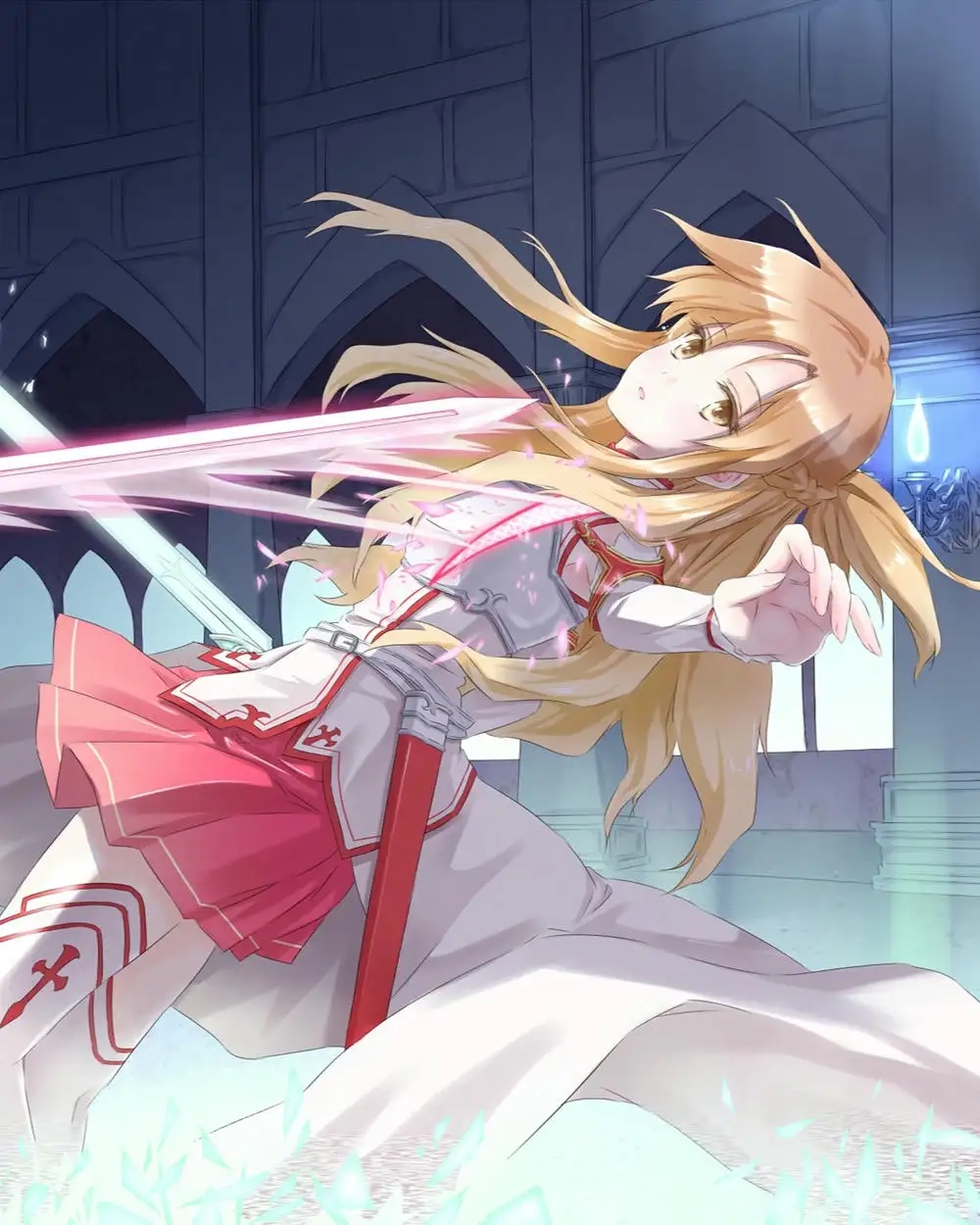 Asuna nữ kiếm sĩ xinh đẹp trong Sword Art Online