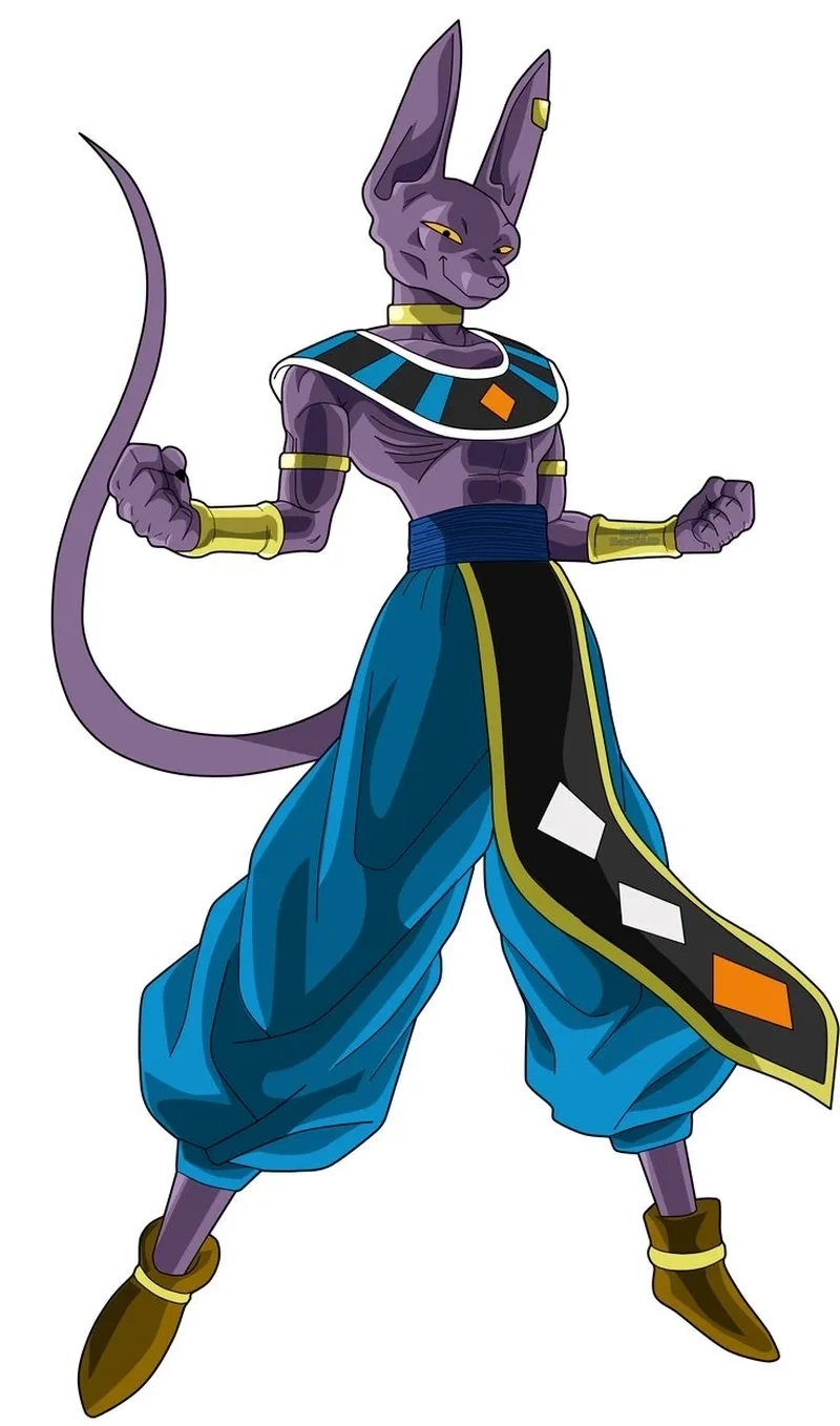 Beerus là nhân vật thú vị bởi sự kết hợp giữa quyền lực và tính cách bất ngờ.