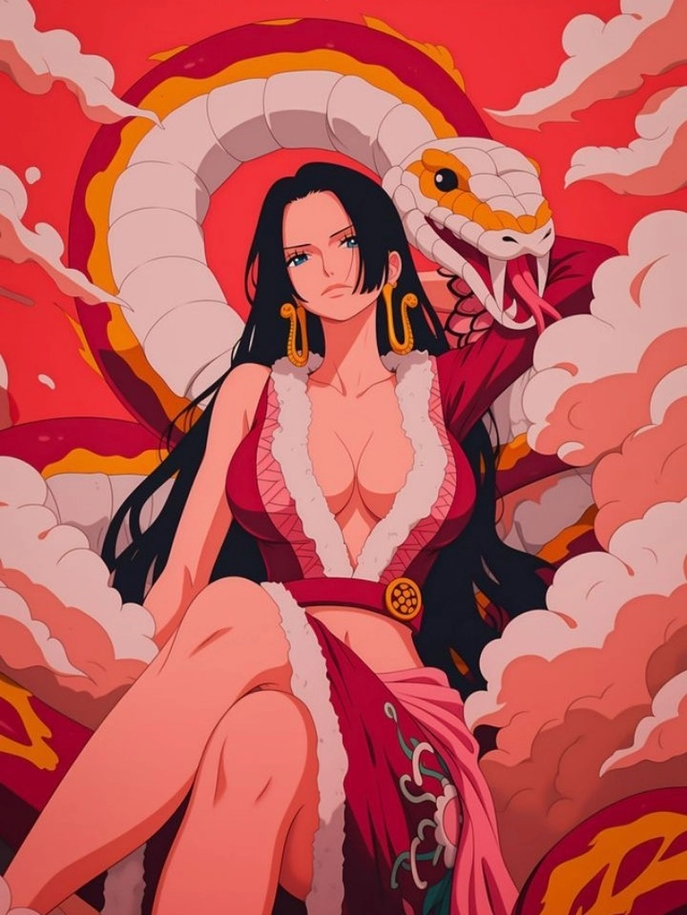 Boa Hancock ngầu với phong thái quyền lực và thần thái cuốn hút