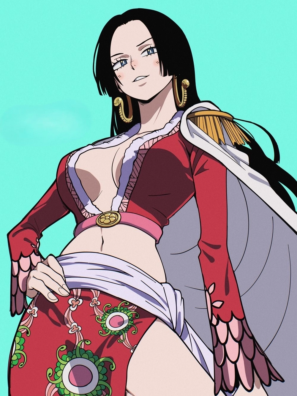 Boa Hancock cute với nét dịu dàng nhưng vẫn đầy sức hút đặc trưng