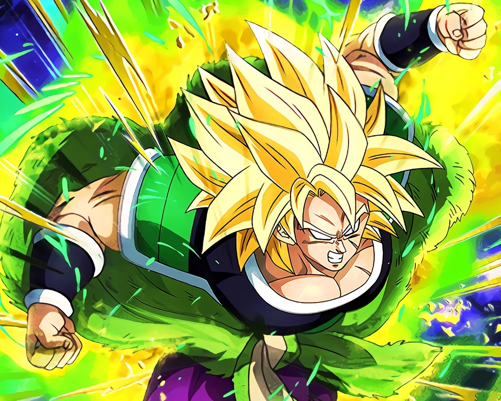 Broly xuất hiện trong Dragon Ball với sức mạnh hủy diệt đáng kinh ngạc
