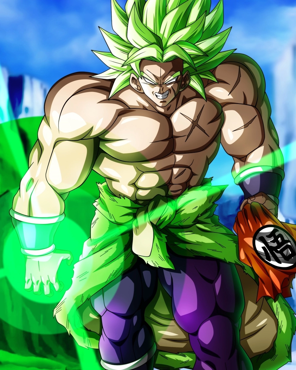DBZ Broly kẻ thù đáng gờm của những chiến binh Z huyền thoại