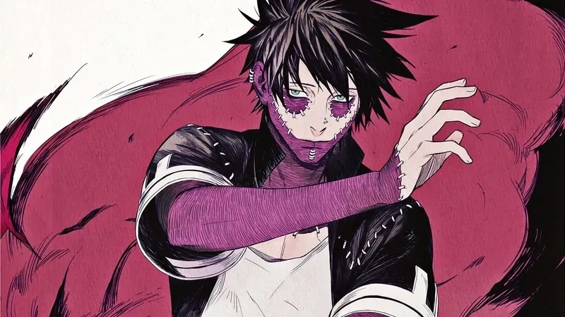 Dabi anime hình ảnh sống động và dữ dằn