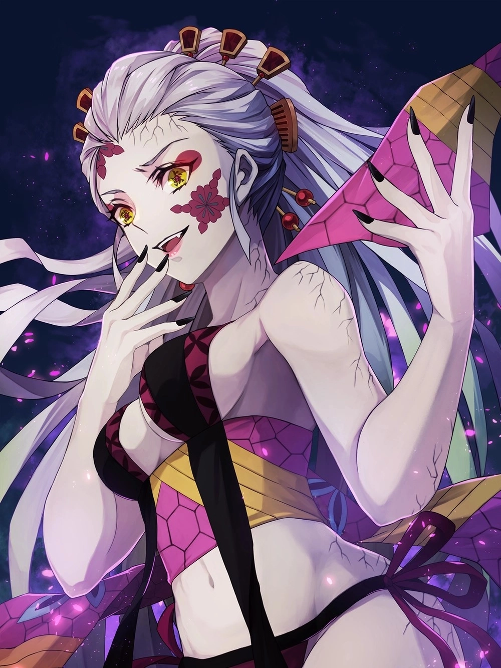 Daki Kimetsu no Yaiba nhân vật phản diện đáng sợ