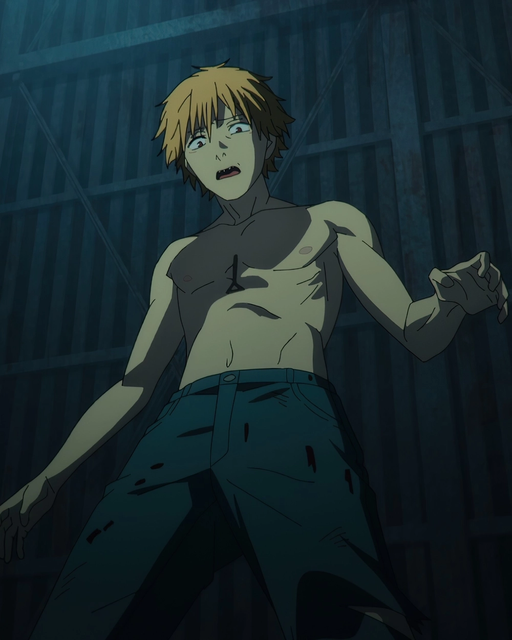 Denji là nhân vật vừa quái dị vừa mạnh mẽ