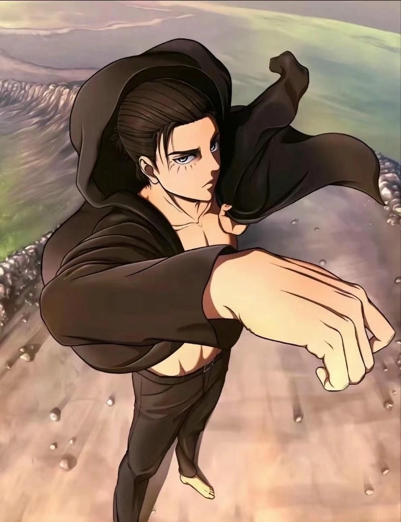 Titan Eren hiện thân sức mạnh hủy diệt kinh hoàng