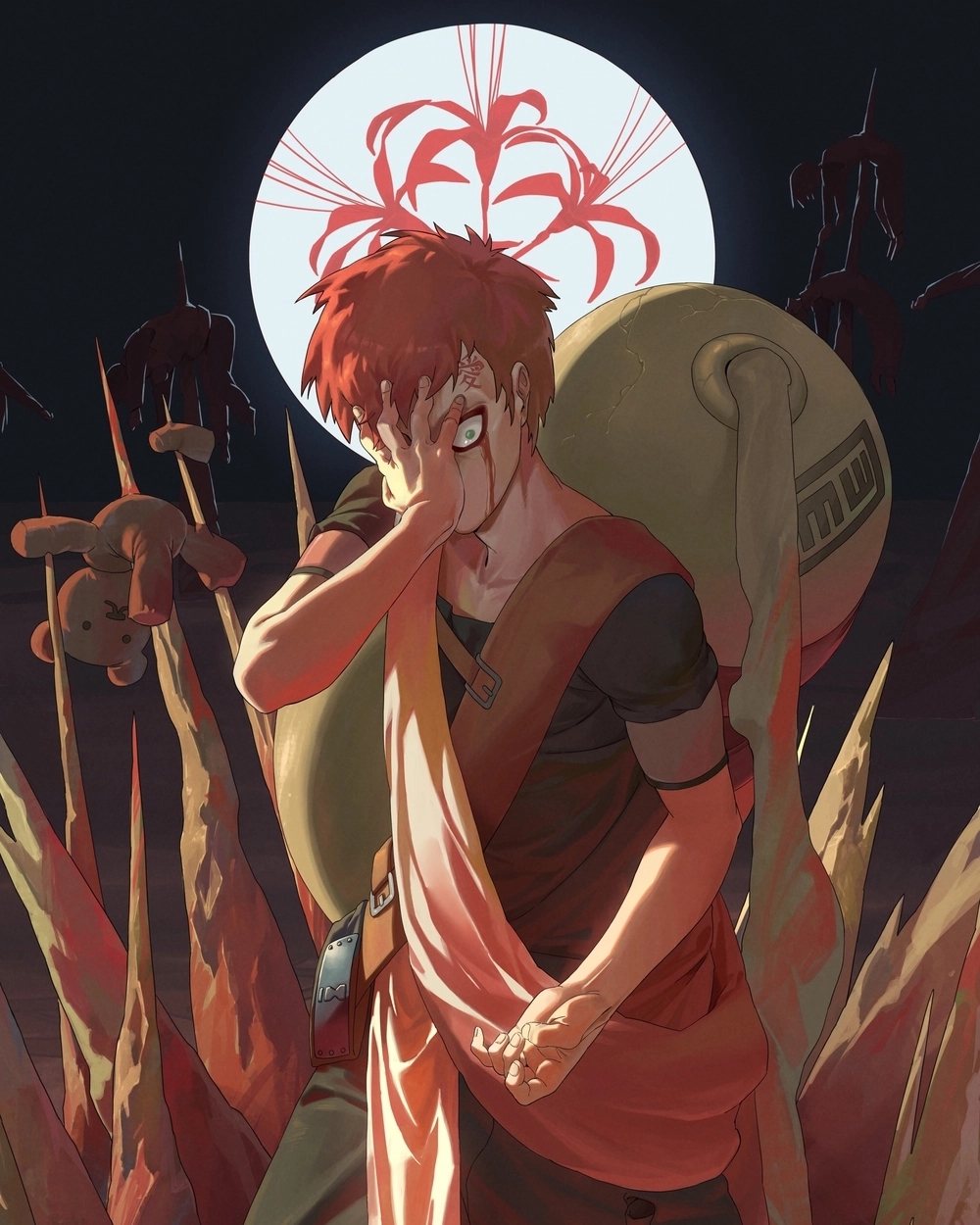 Gaara Làng Cát biểu tượng sức mạnh và ý chí kiên cường