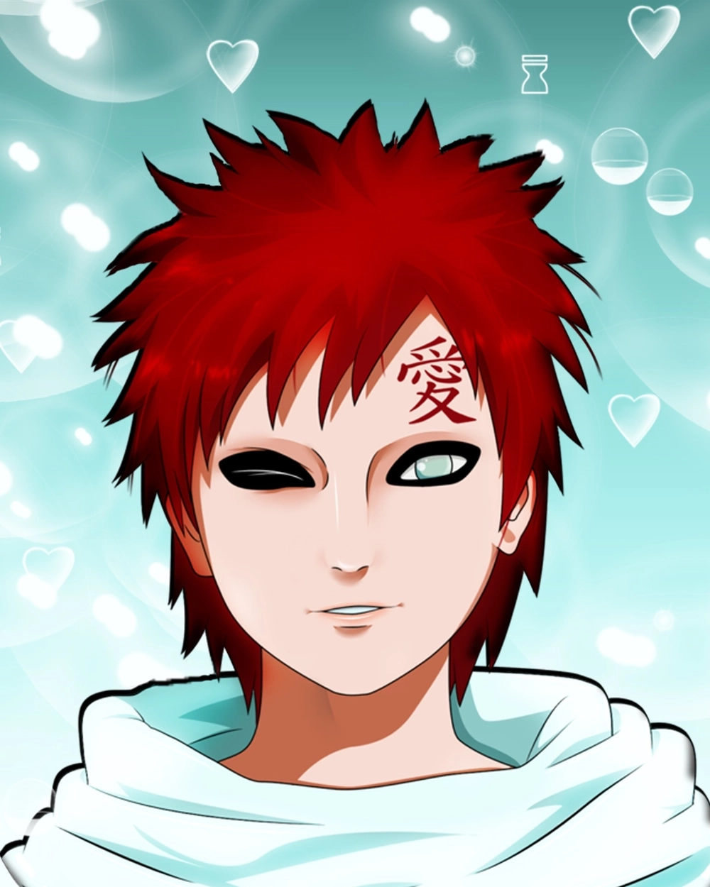 Cảm nghĩ về nhân vật Gaara  mang lại động lực và niềm tin mạnh mẽ