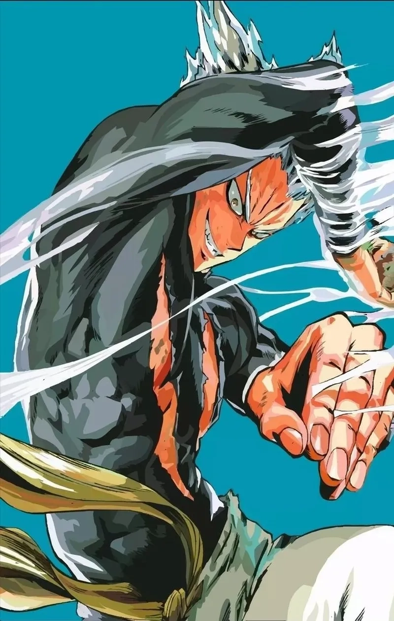 Garou manga khắc họa chiến binh lạnh lùng và tinh quái