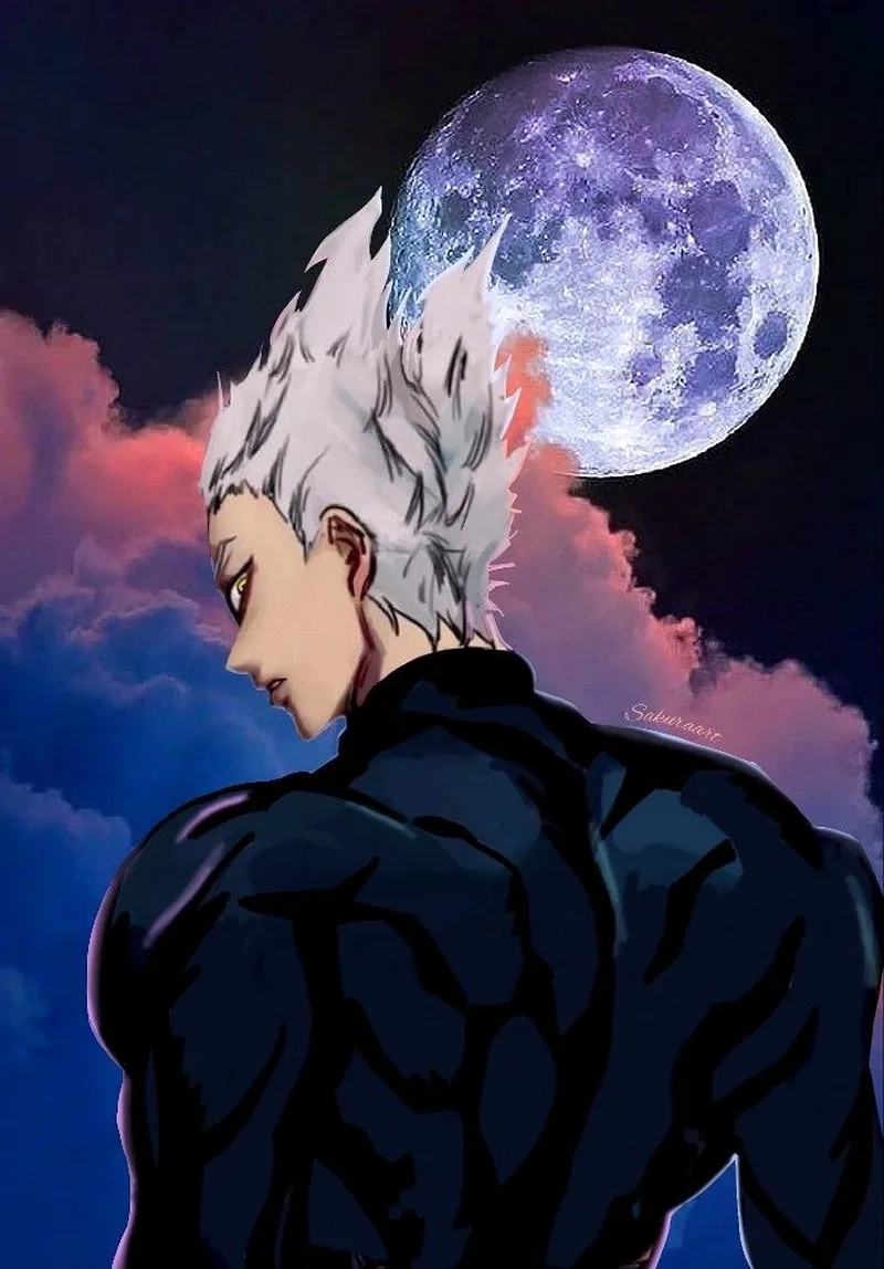 Garou body hình thể săn chắc và đầy uy lực