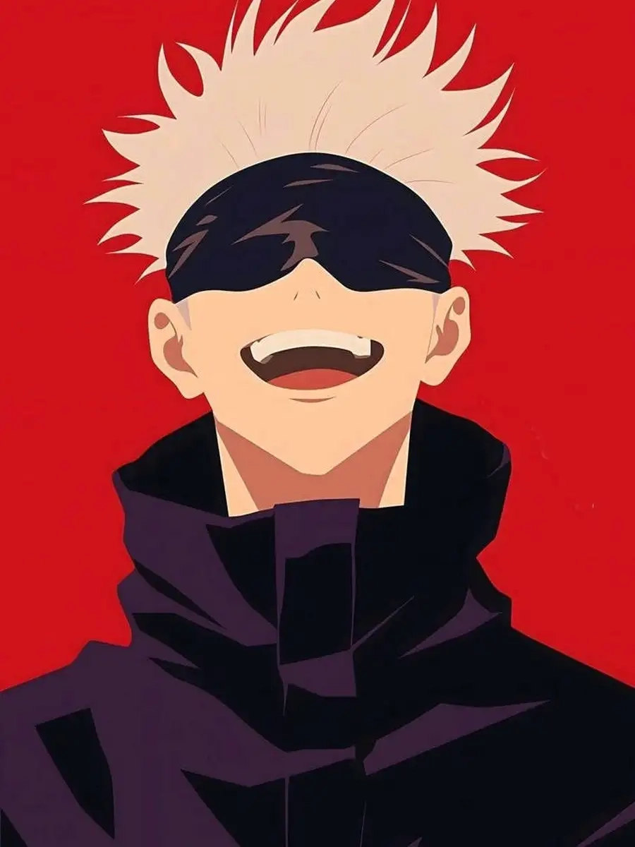Vẽ Gojo ngầu làm nổi bật cá tính mạnh mẽ