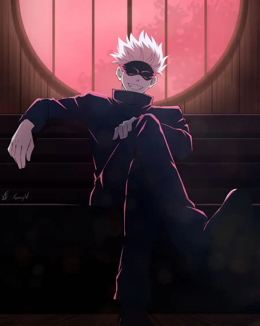 Gojo wallpaper truyền tải khí chất đặc trưng