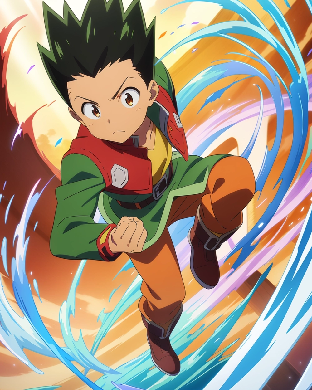 Gon Freecss manga khắc họa tuổi thơ và khát vọng lớn