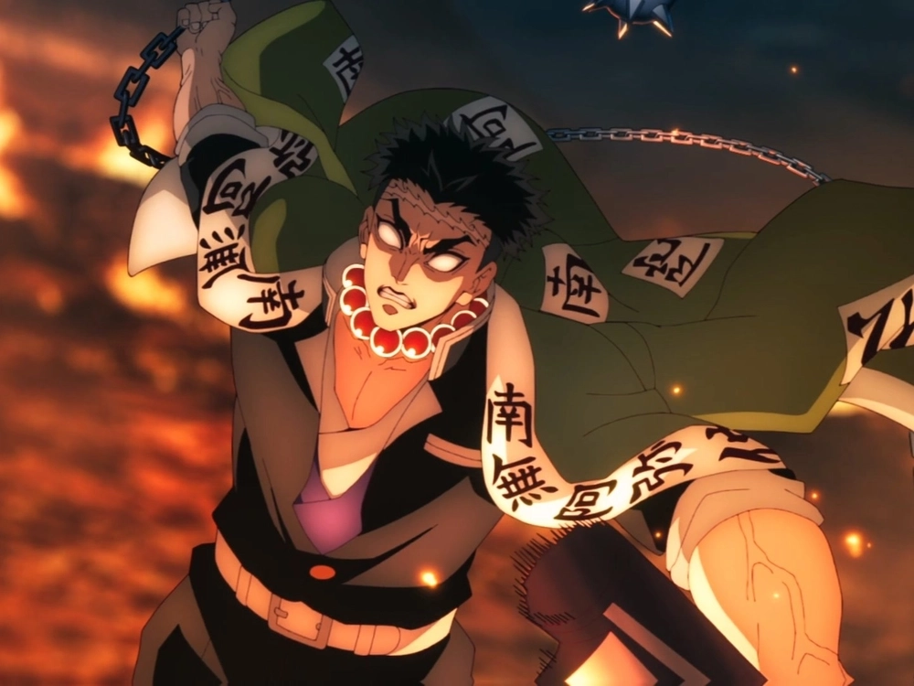Gyomei Demon Slayer hiện diện uy nghi đáng kính
