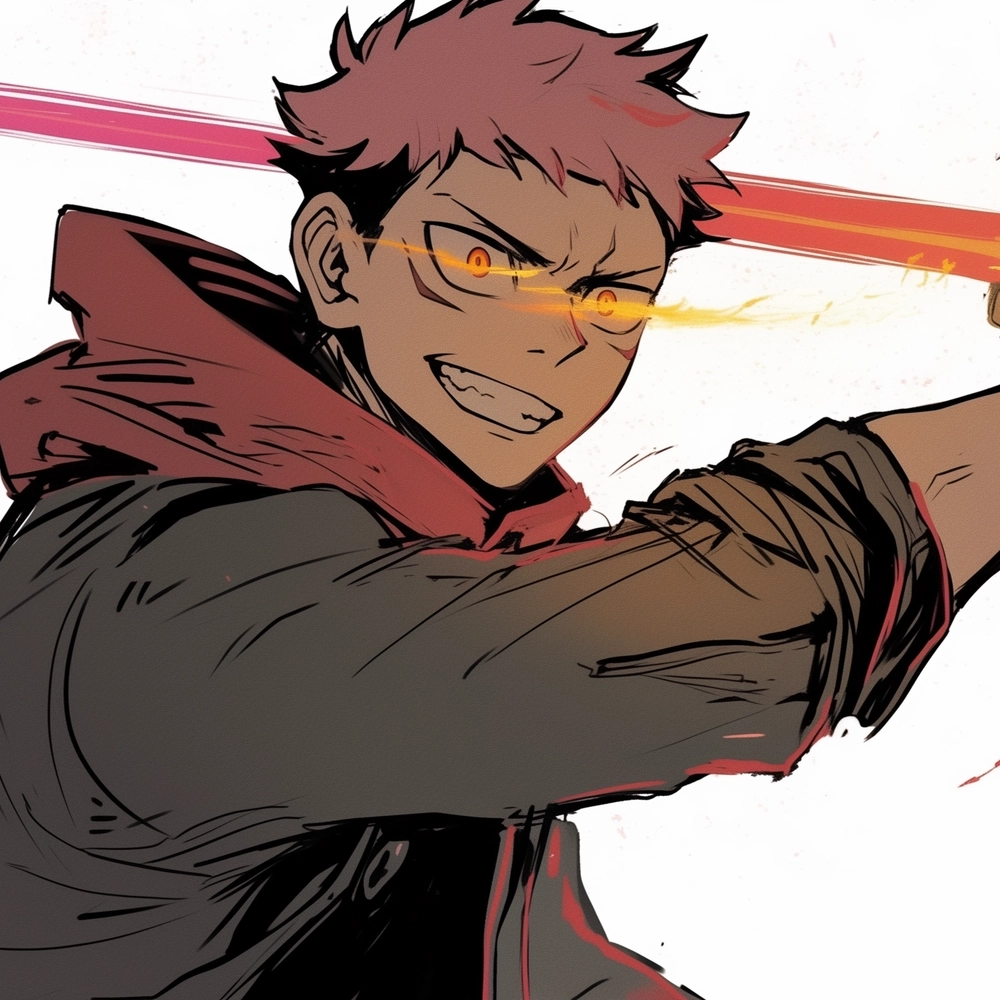 Itadori cute với nét hồn nhiên dễ thương