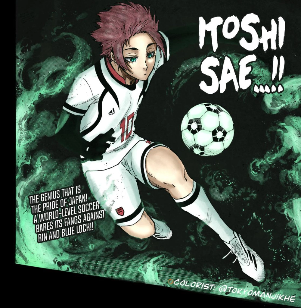 Itoshi Sae nổi bật với lối chơi bóng thông minh