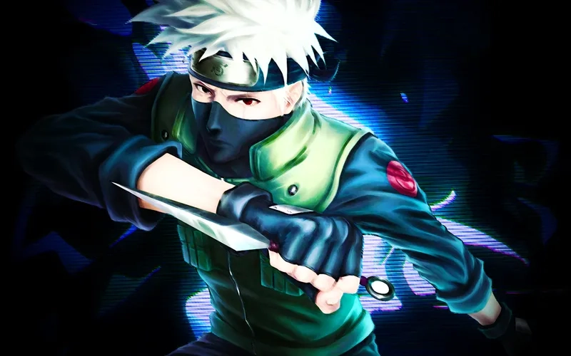 Vẽ Kakashi ngầu minh họa phong thái đầy cuốn hút