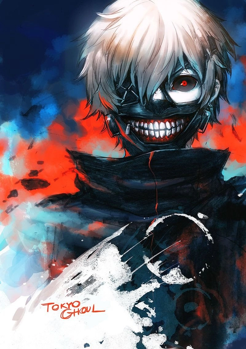 Anime Kaneki Ken cuốn hút với tạo hình u ám