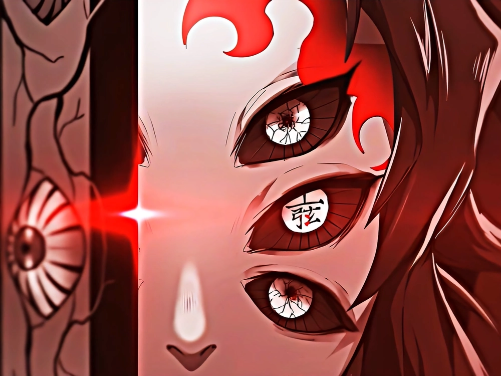 Kokushibo sáu mắt biểu tượng ma mị đầy ám ảnh