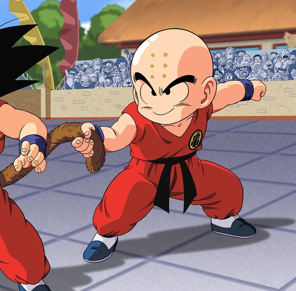 Krillin là nguồn cảm hứng về sự kiên cường