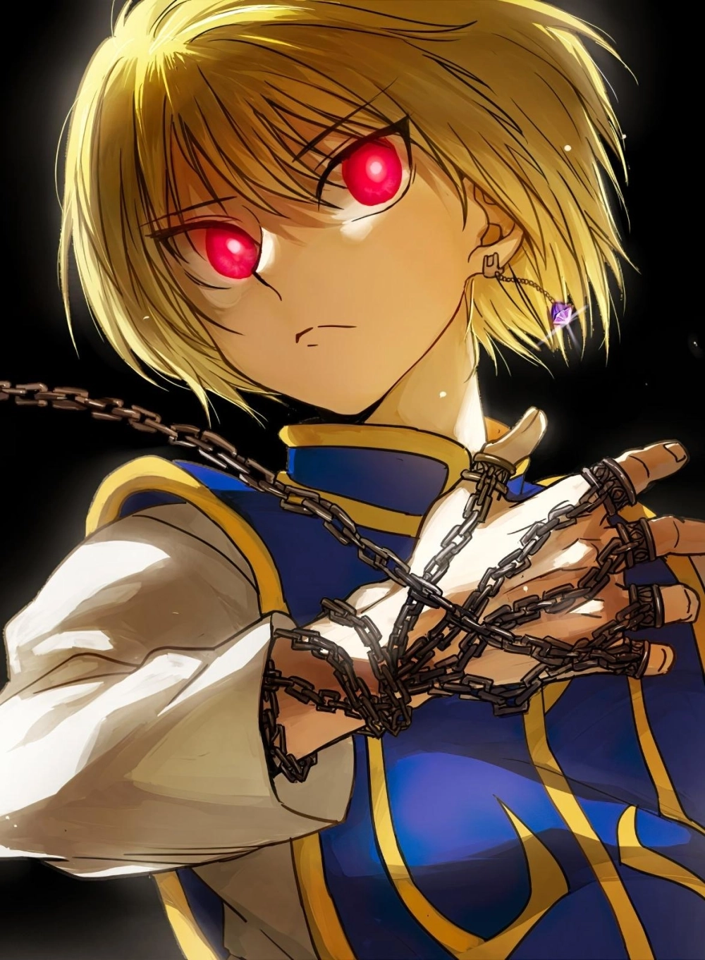 X Hunter Kurapika biểu tượng của lòng trung thành và thù hận