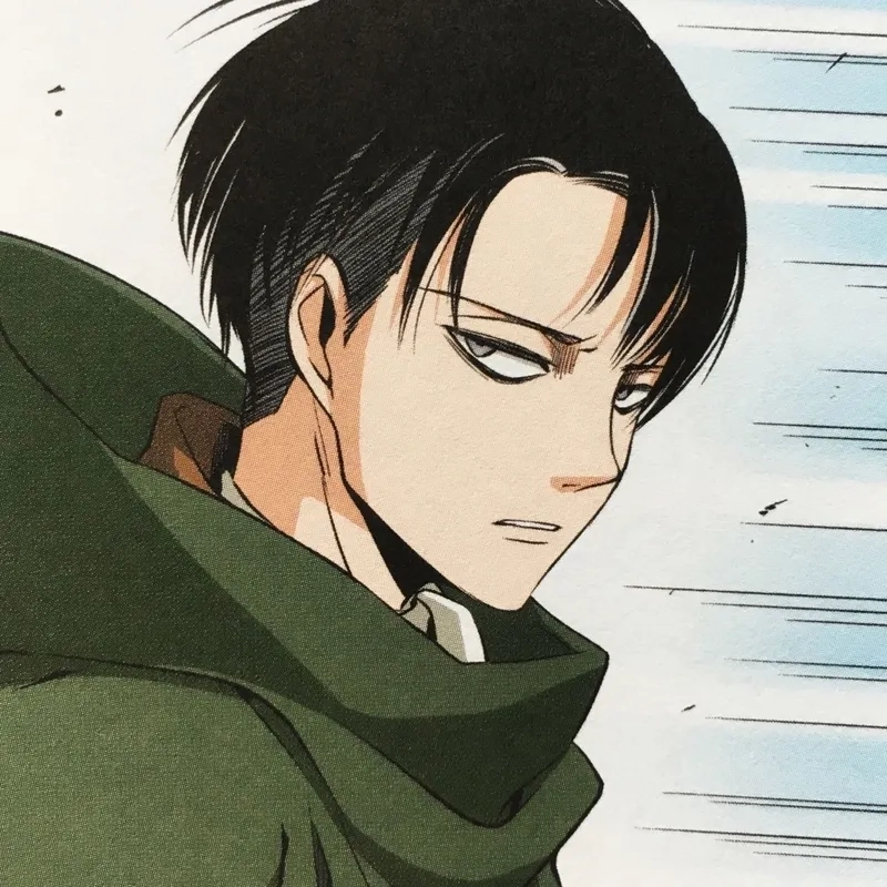 Levi Ackerman avatar biểu tượng phong cách mạnh mẽ