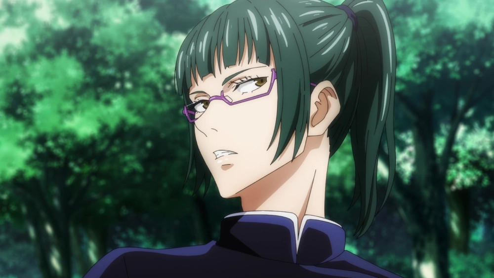 Zenin Maki hiện thân của quyết tâm phi thường