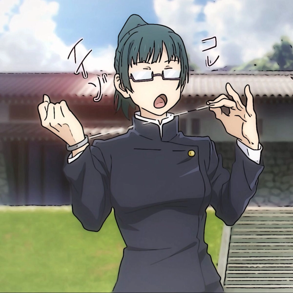 Maki Zenin art tái hiện khí chất mạnh mẽ riêng