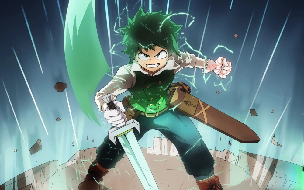 Deku Midoriya nổi bật với tinh thần bất khuất