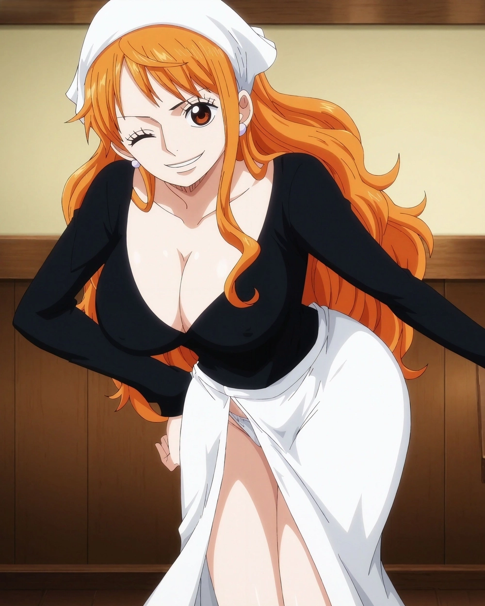 Anime Nami tái hiện rõ nét tính cách thông minh và lém lỉnh của cô