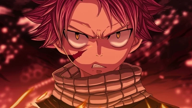 Natsu Dragneel pháp sư rồng mạnh mẽ trong Fairy Tail