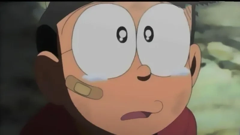 Vẽ Nobita tái hiện hình ảnh ngây thơ và tinh nghịch