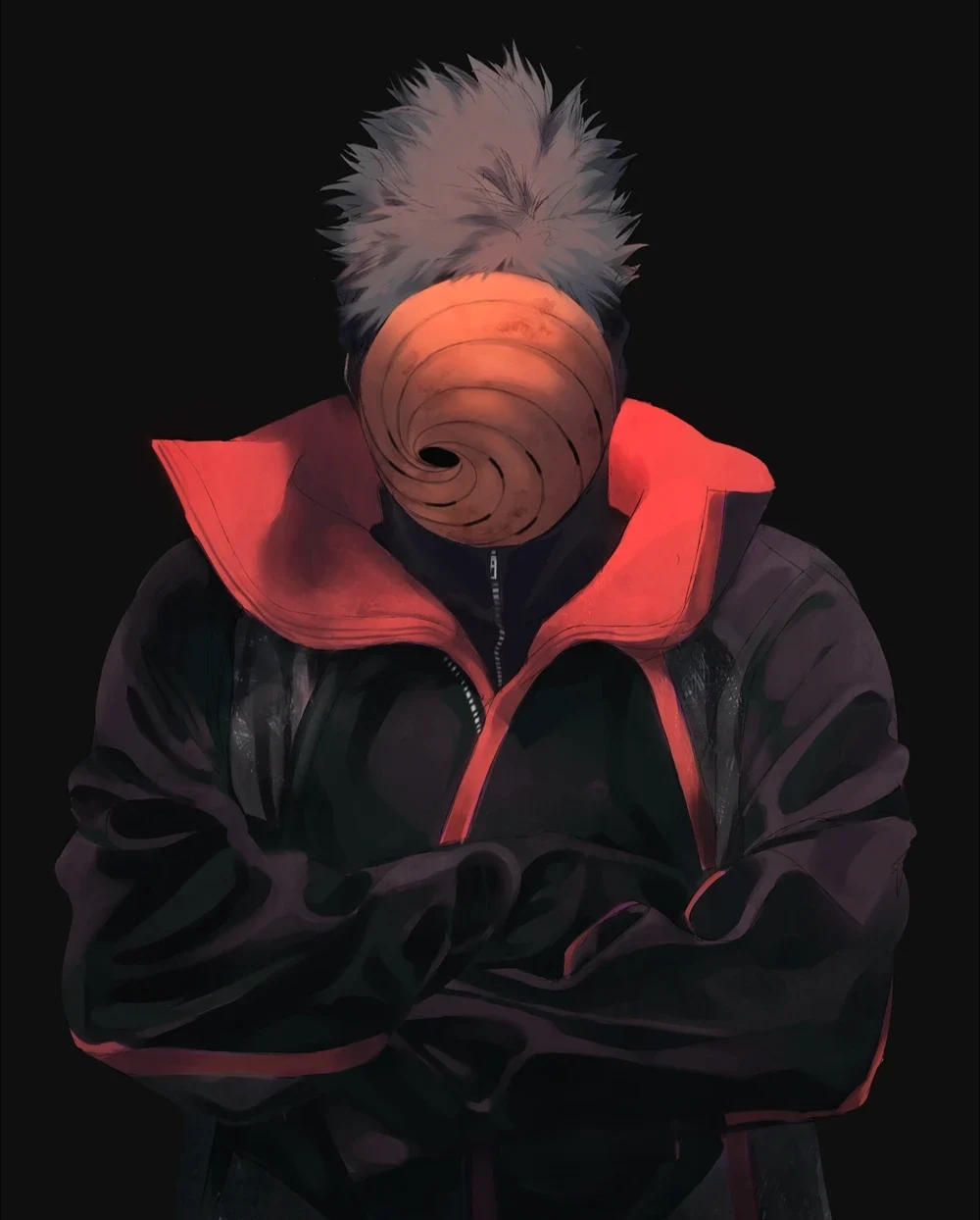 Obito Uchiha ngầu thần thái lạnh lùng đầy cuốn hút