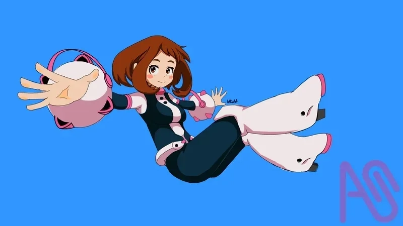 Hero Academia Ochako hành trình trở thành anh hùng