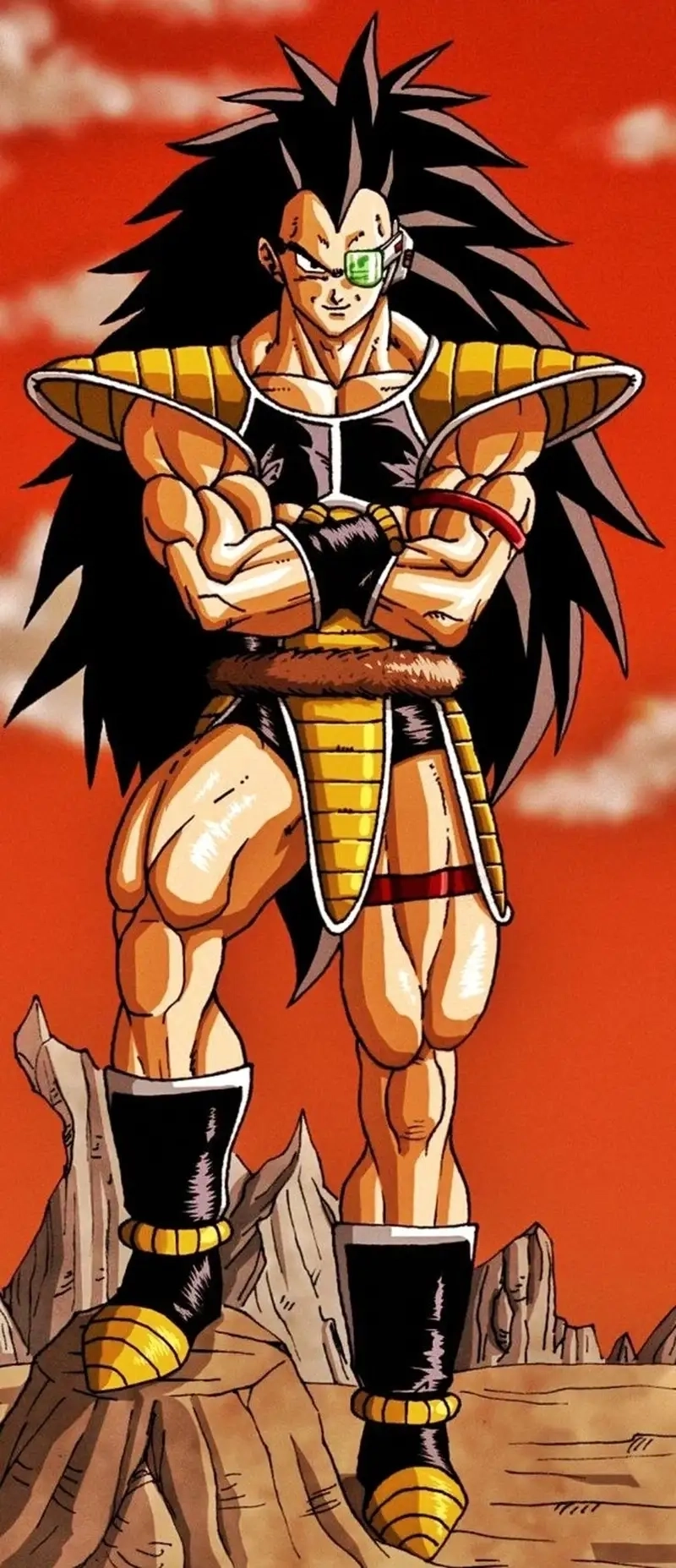 Raditz Dragon Ball biểu tượng thử thách đầu tiên cho Z team
