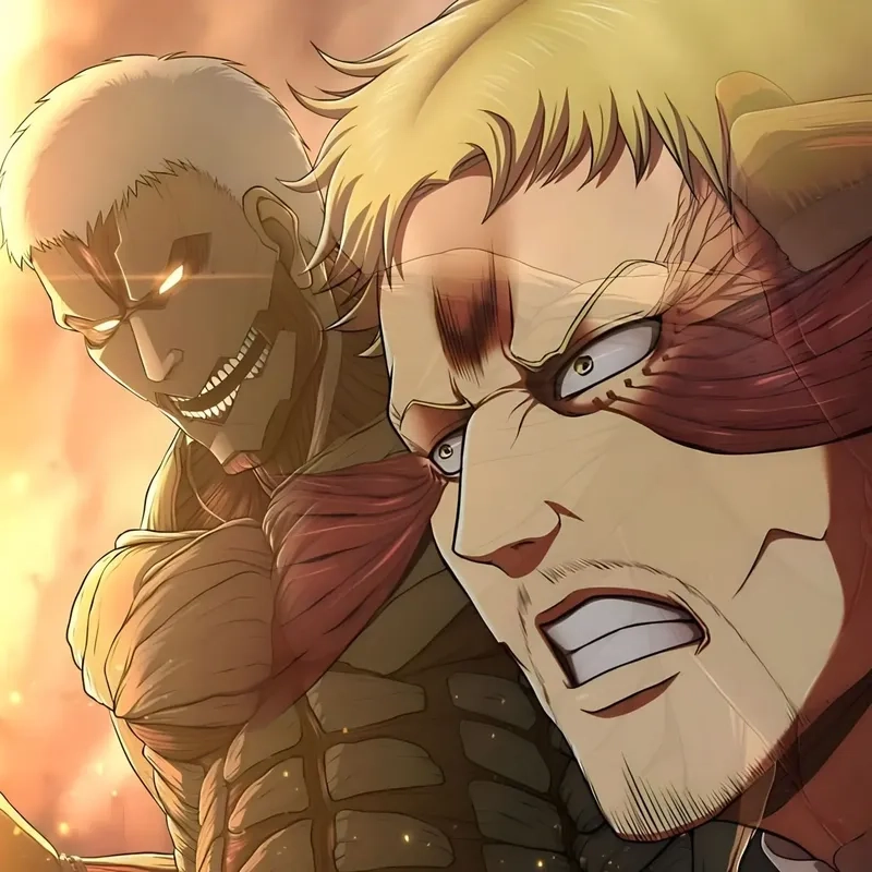 Reiner Braun đến từ anime Attack on Titan, là chiến binh titan bọc thép mạnh mẽ