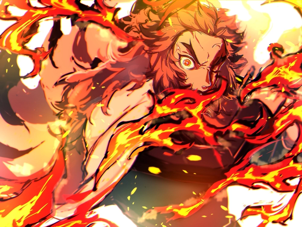 Cảm nhận cá nhân về nhân vật Rengoku và ngọn lửa nhiệt huyết