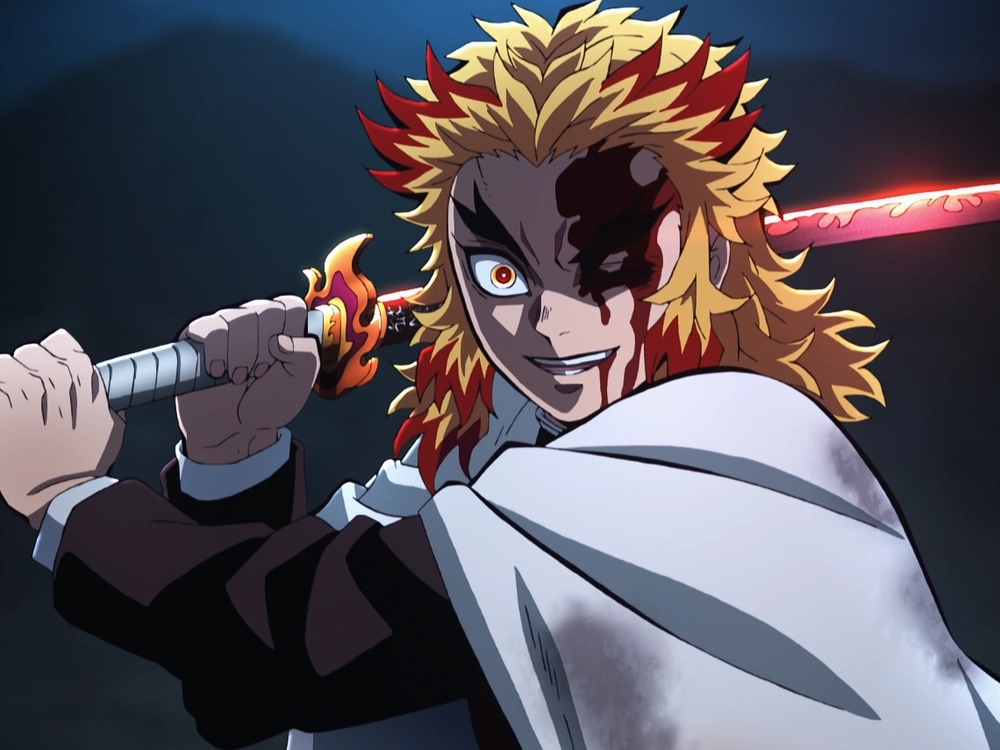 Rengoku ảnh đẹp khoảnh khắc rực lửa đầy cuốn hút