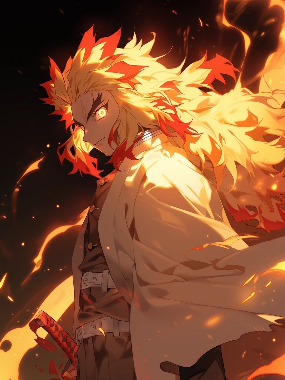 Rengoku ảnh chất bức hình sống động và ấn tượng