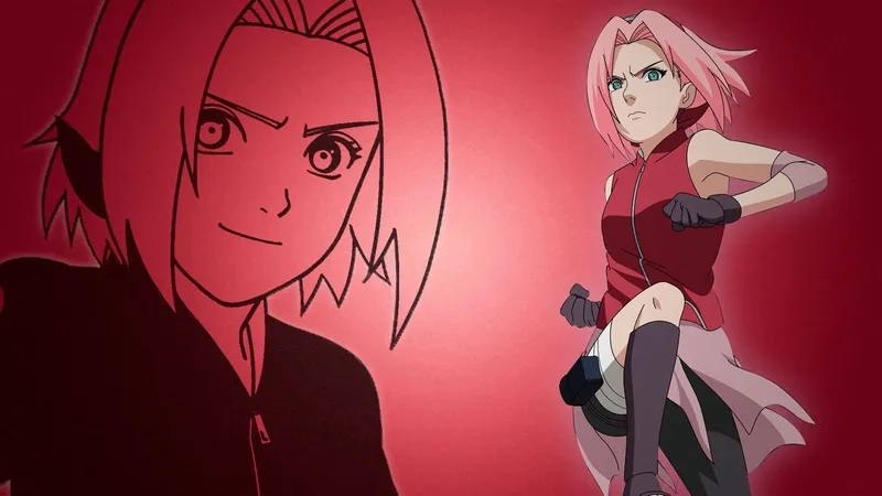 Sakura Haruno là nữ ninja nổi bật của làng Lá