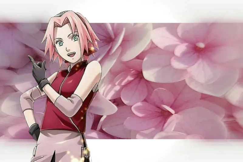 Hình ảnh Sakura Haruno minh họa sắc nét và ấn tượng