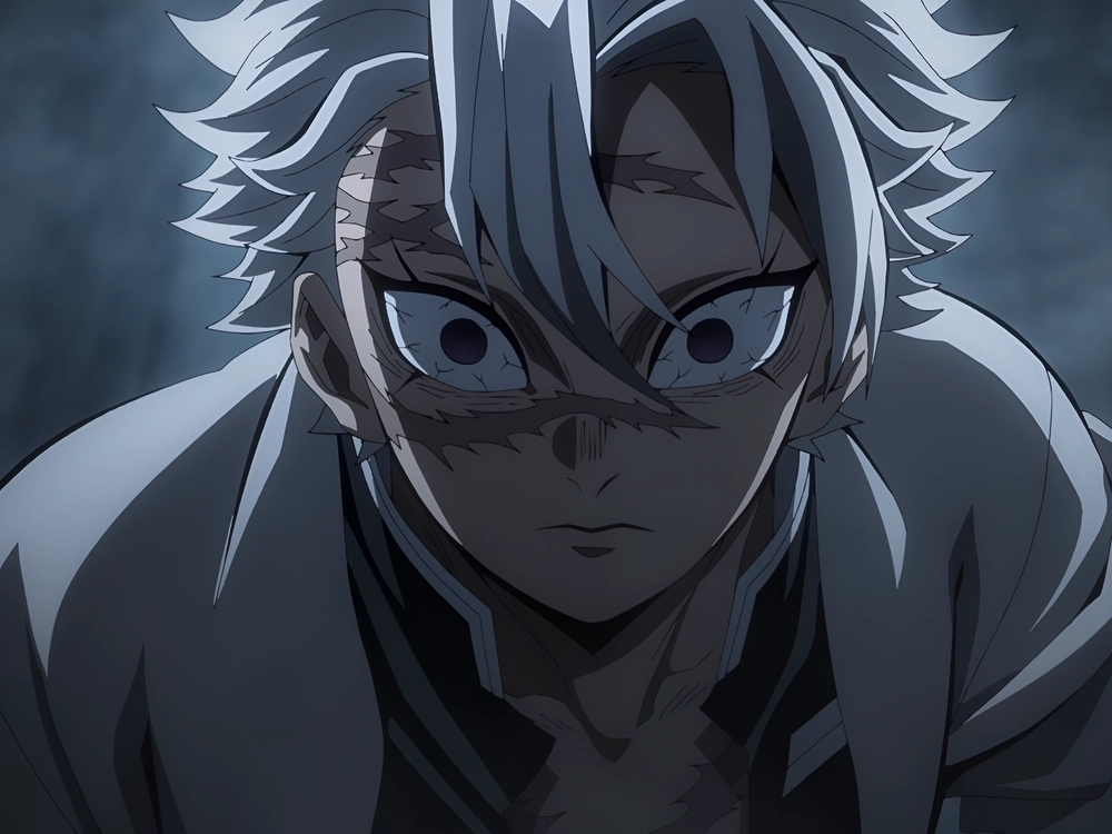 Sanemi ảnh khoảnh khắc mạnh mẽ đầy khí chất